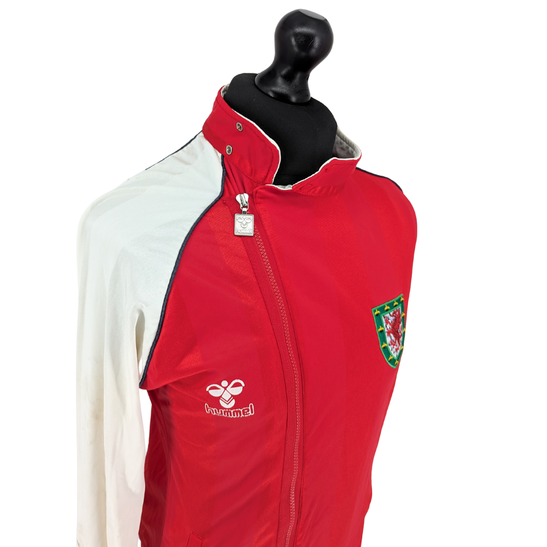 Wales training football jacket 1987/90 - (M)