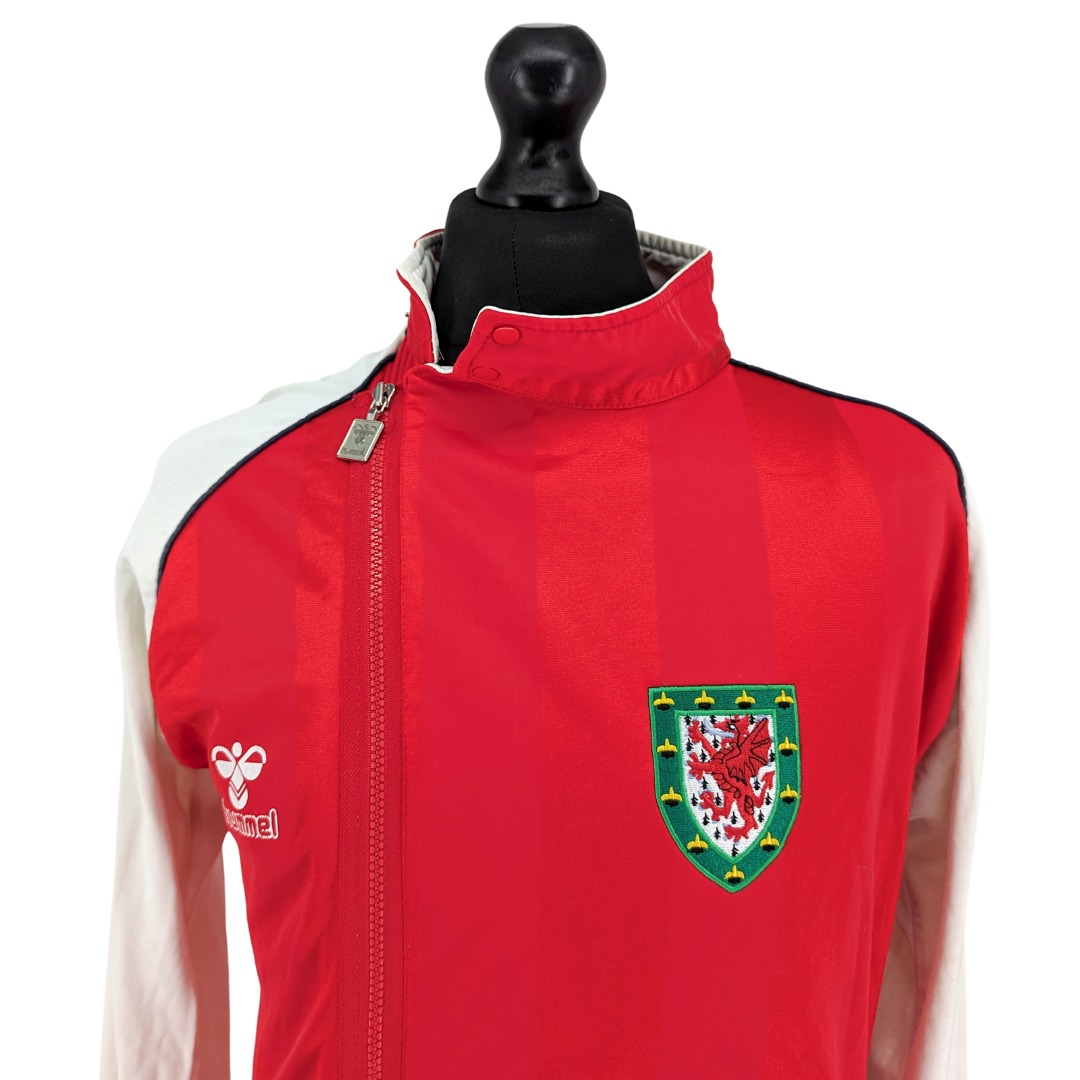 Wales training football jacket 1987/90 - (M)