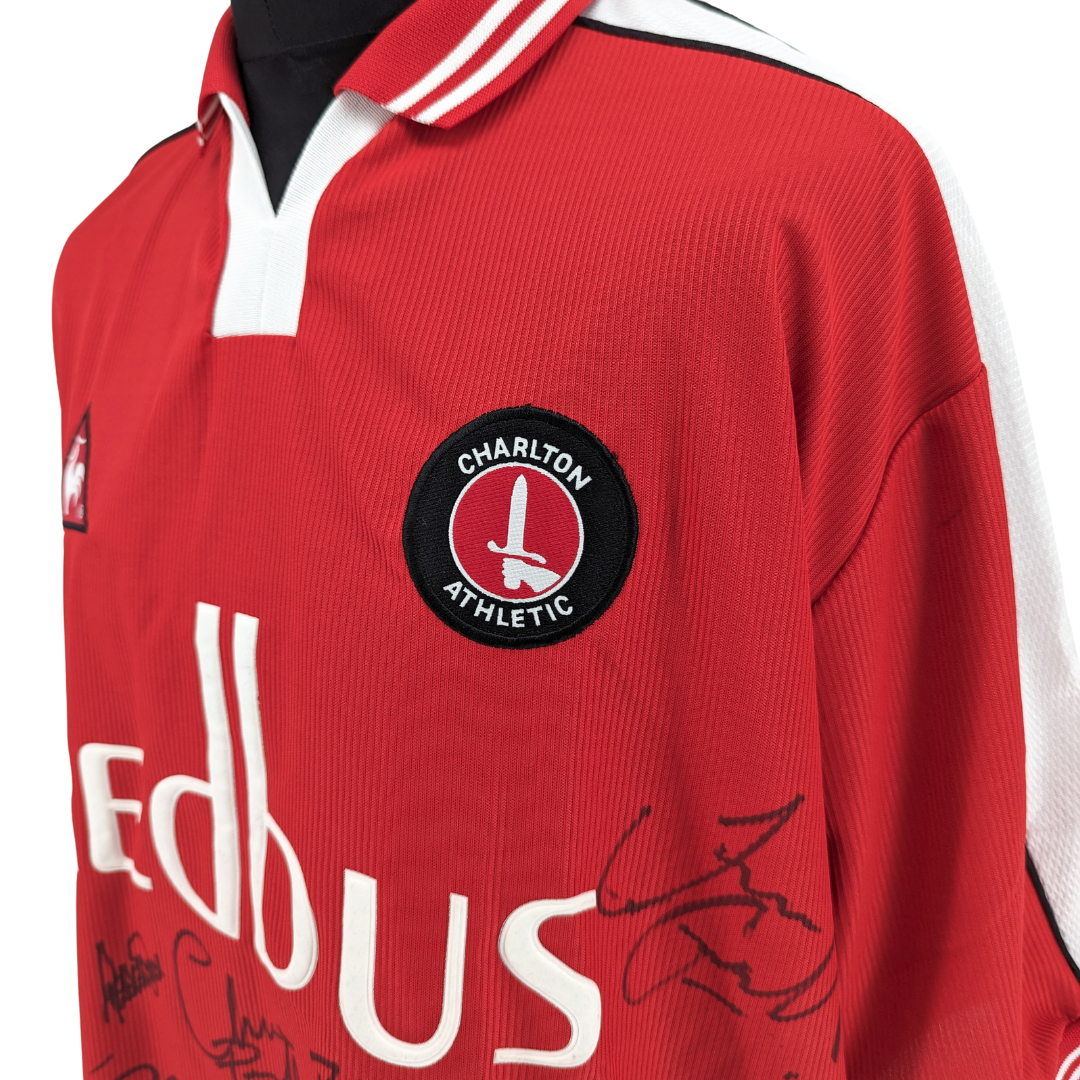 Charlton Athletic signed home football shirt 2000/02