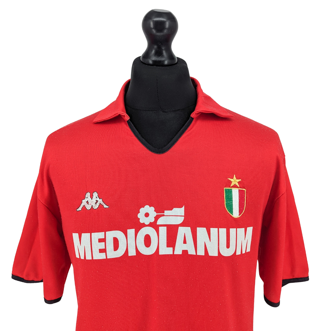AC Milan training football shirt 1988/89