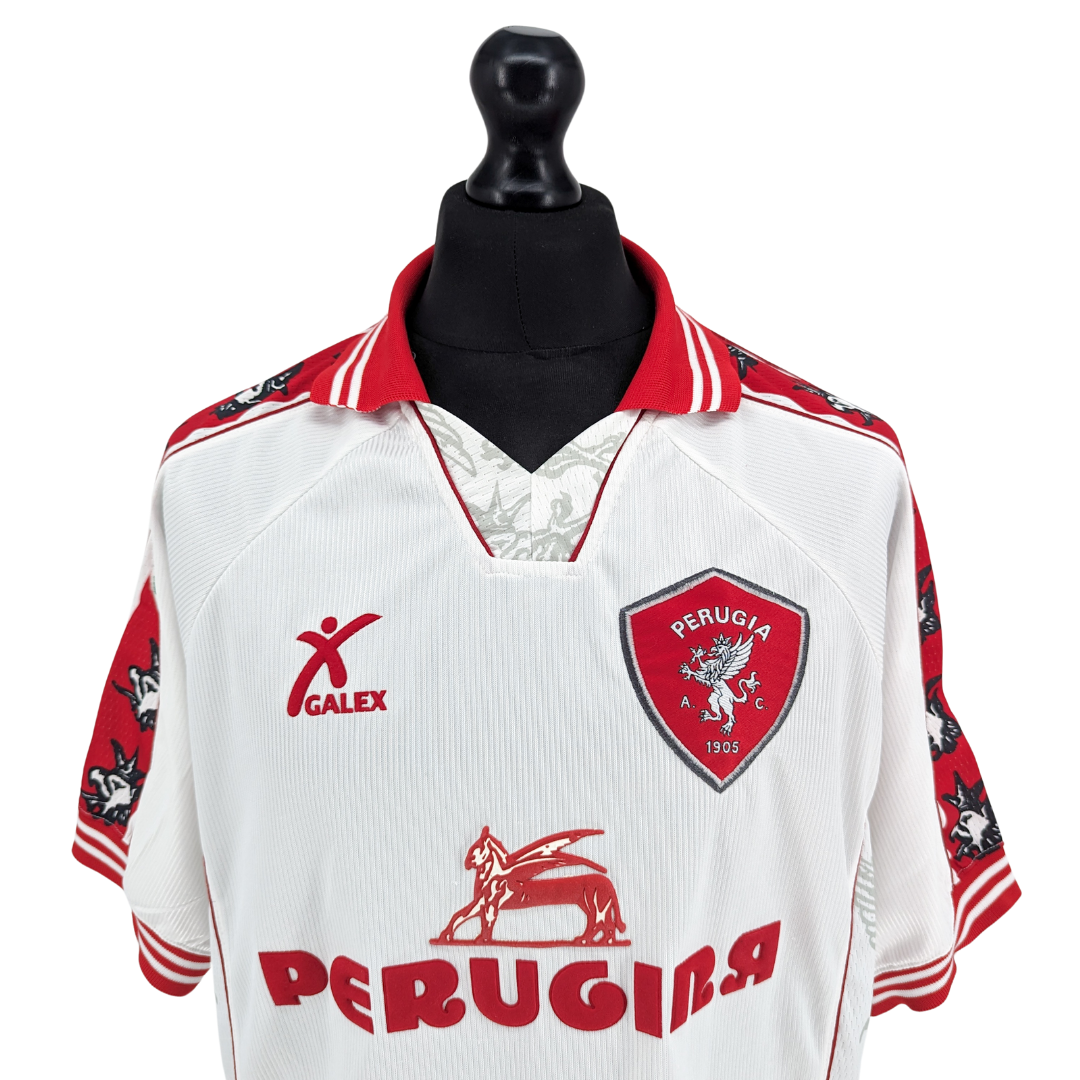 Perugia away football shirt 1999/00