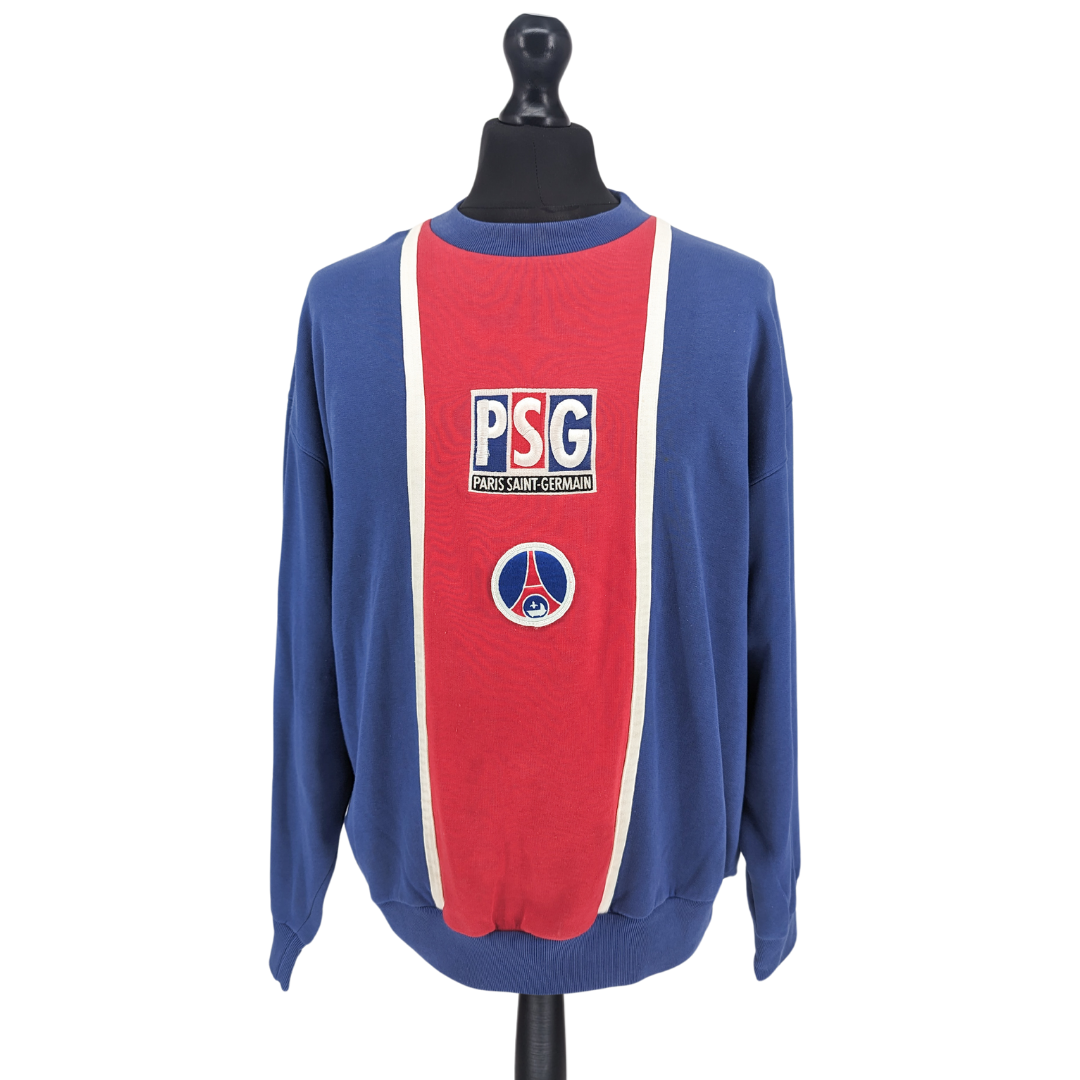Paris Saint Germain training football sweatshirt 1996/97 - (L)