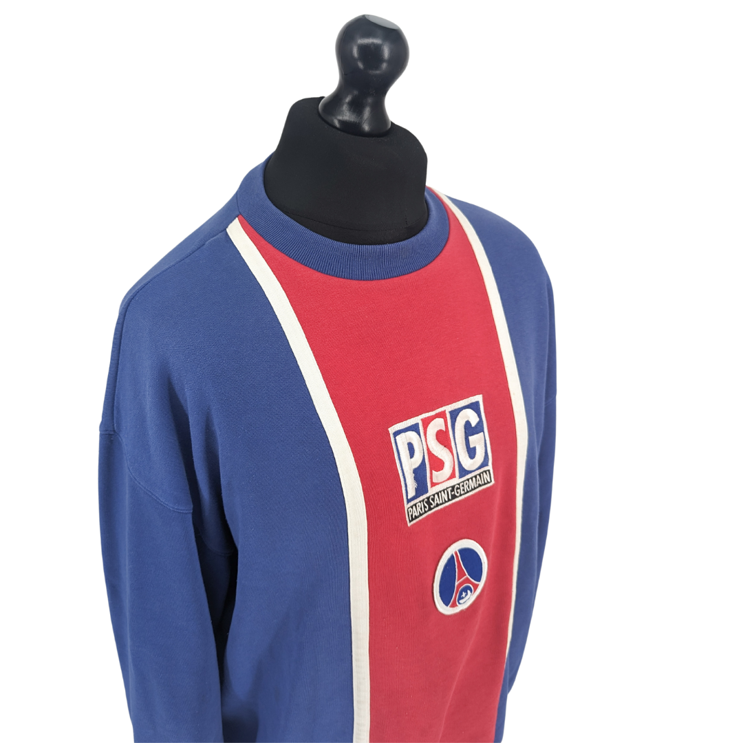 Paris Saint Germain training football sweatshirt 1996/97 - (L)