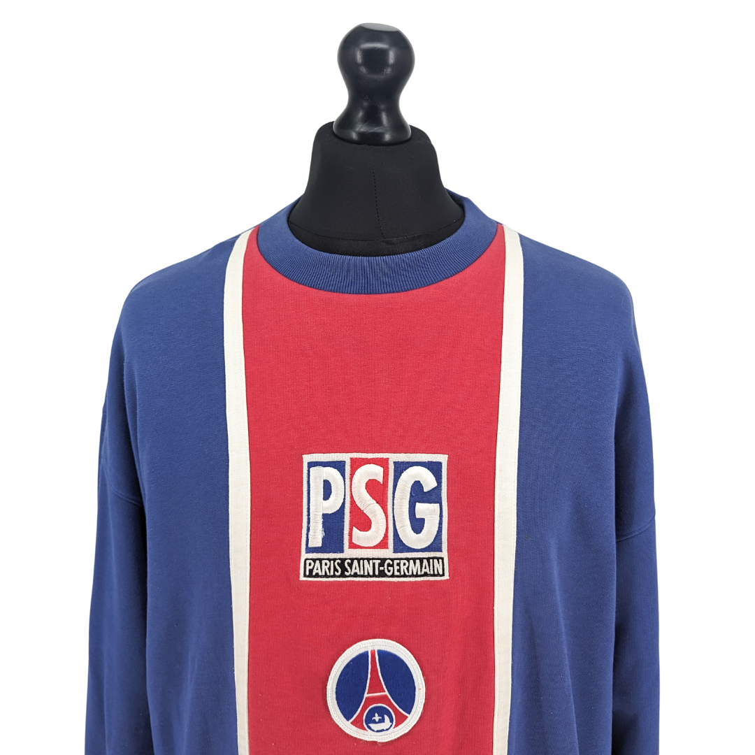 Paris Saint Germain training football sweatshirt 1996/97