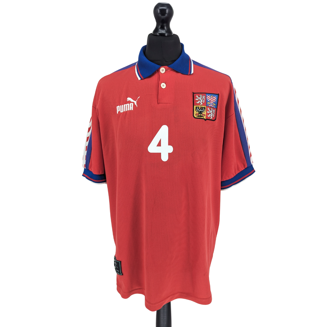 Czech Republic home football shirt 1996/98 - (XL)