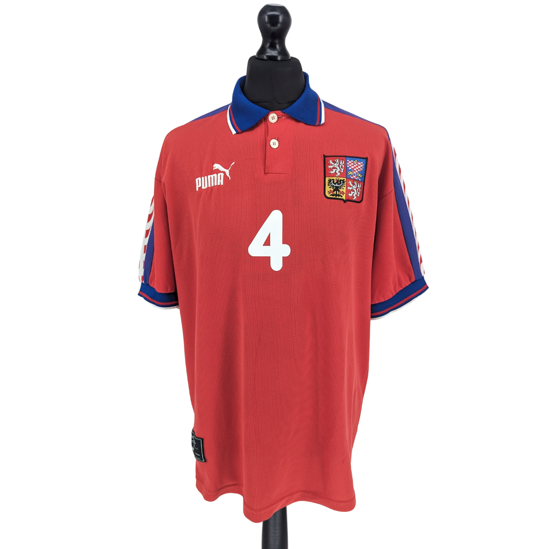 Czech Republic home football shirt 1996/98