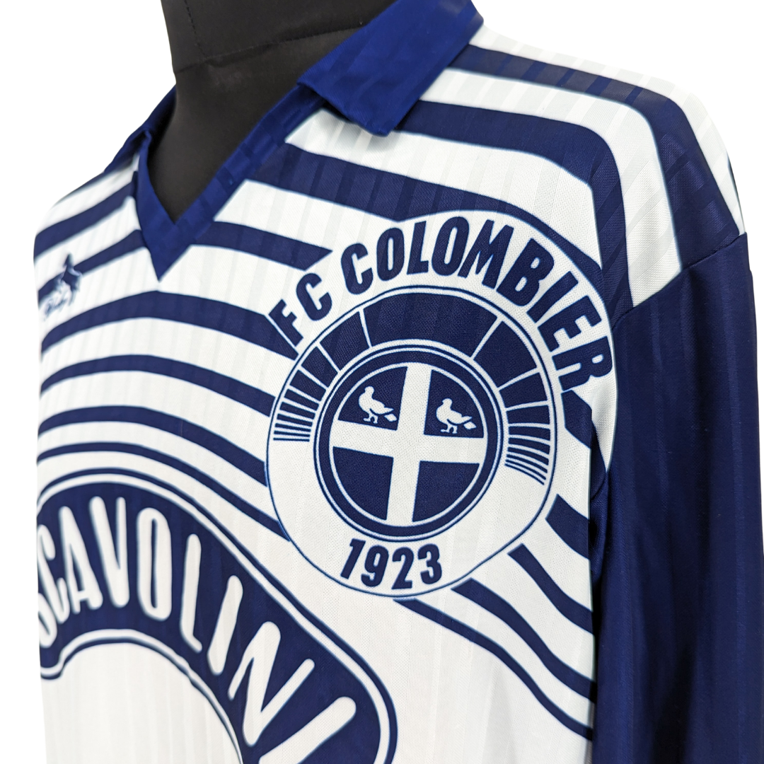FC Colombier away football shirt 1990/92