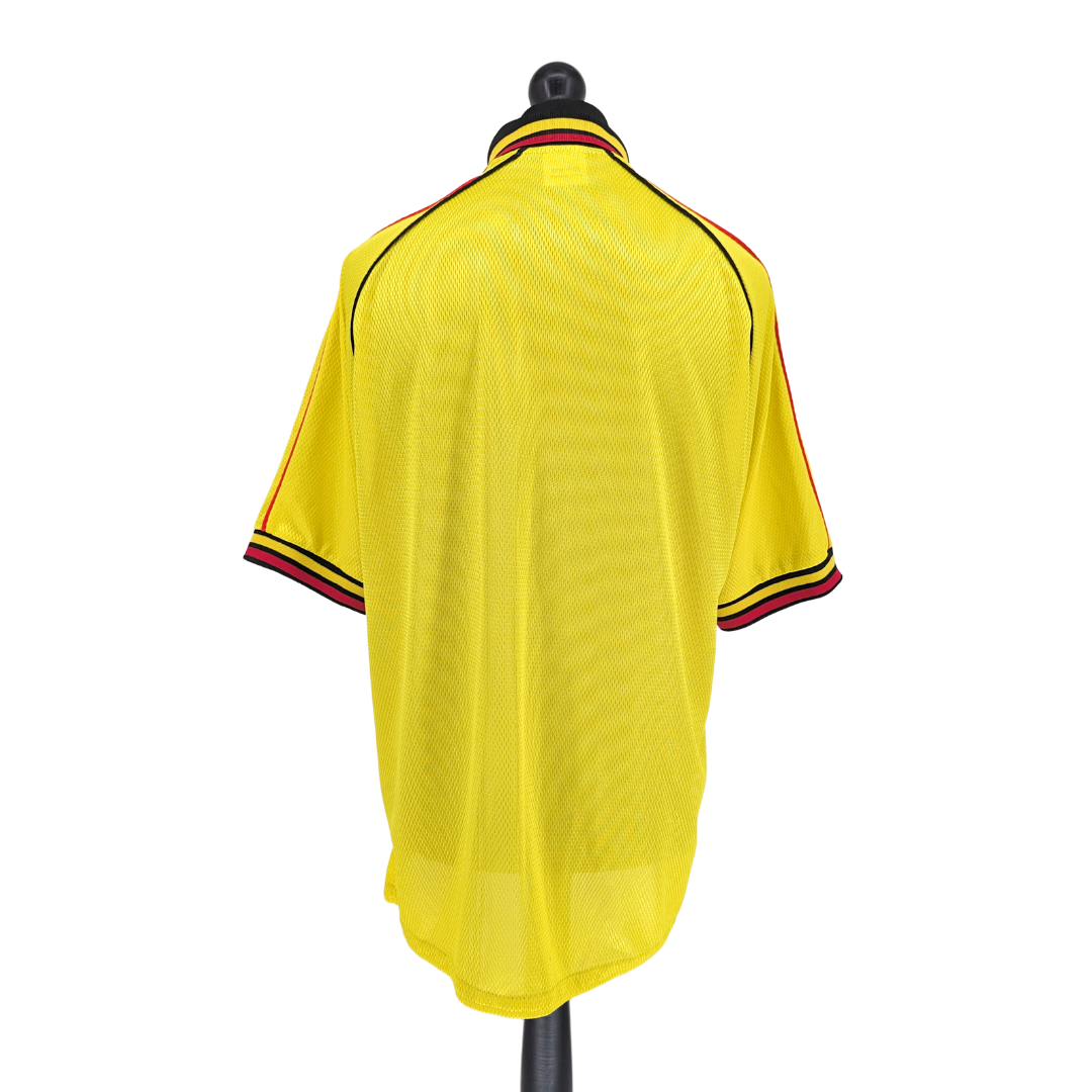 Watford home football shirt 1999/01 - (L)