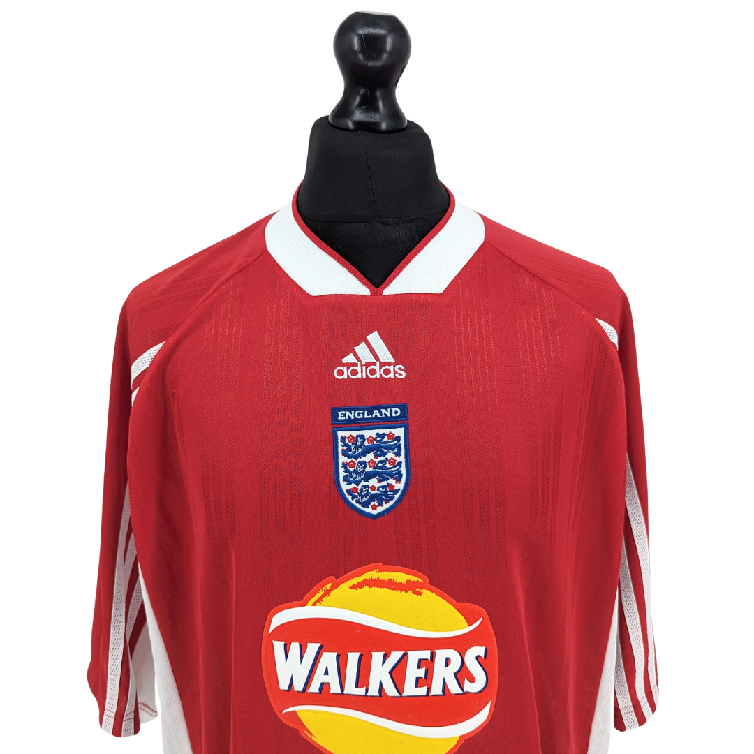 England Schoolboys away football shirt 1998/00 - (L)