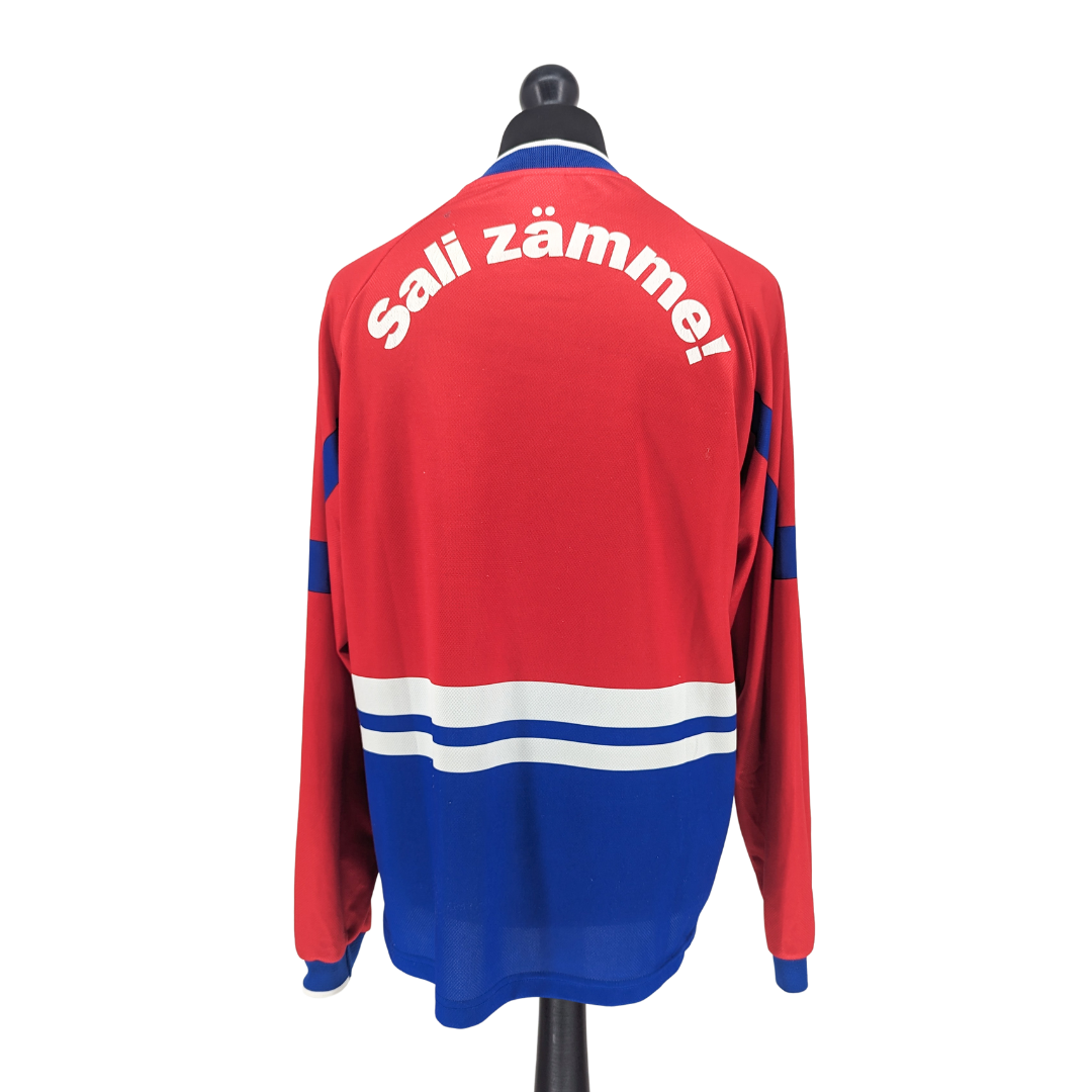 FC Basel home football shirt 1997/98 - (XL)
