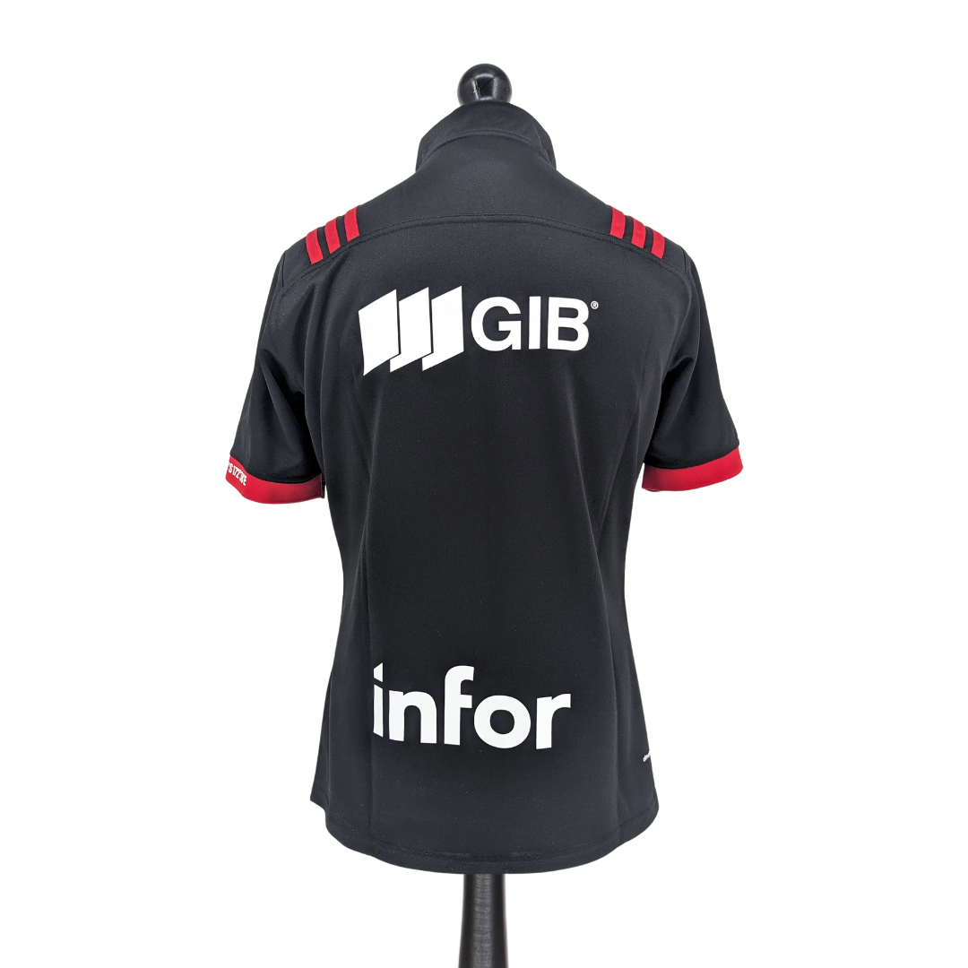 Crusaders home rugby shirt 2018 - (M)