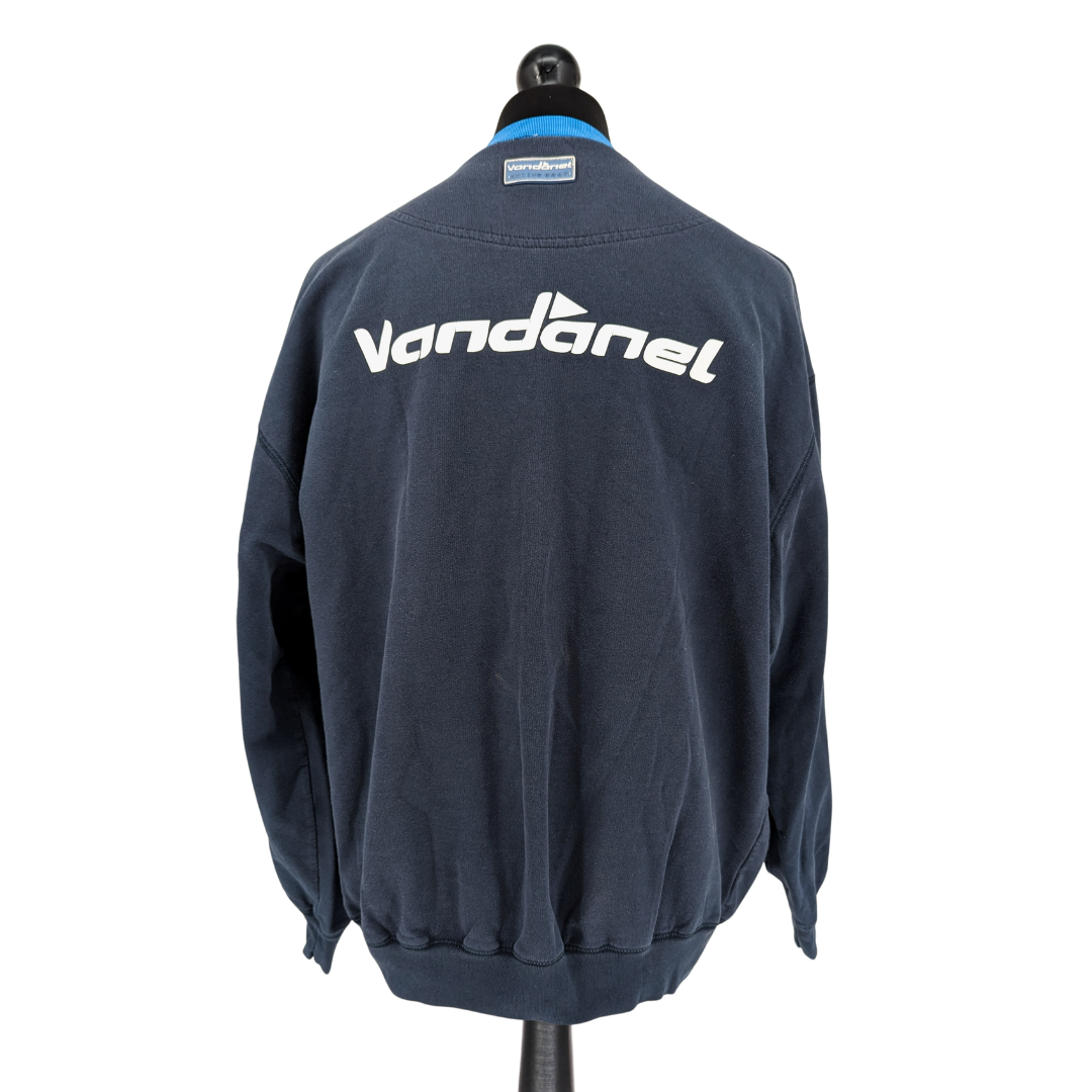 Port Vale training football sweatshirt 2001/02 - (L)