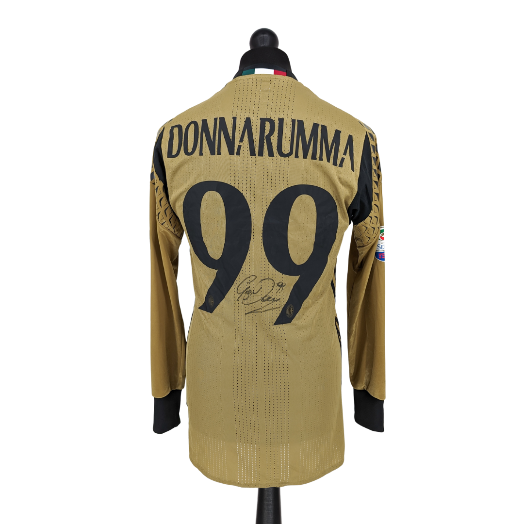 AC Milan signed goalkeeper football shirt 2016/17