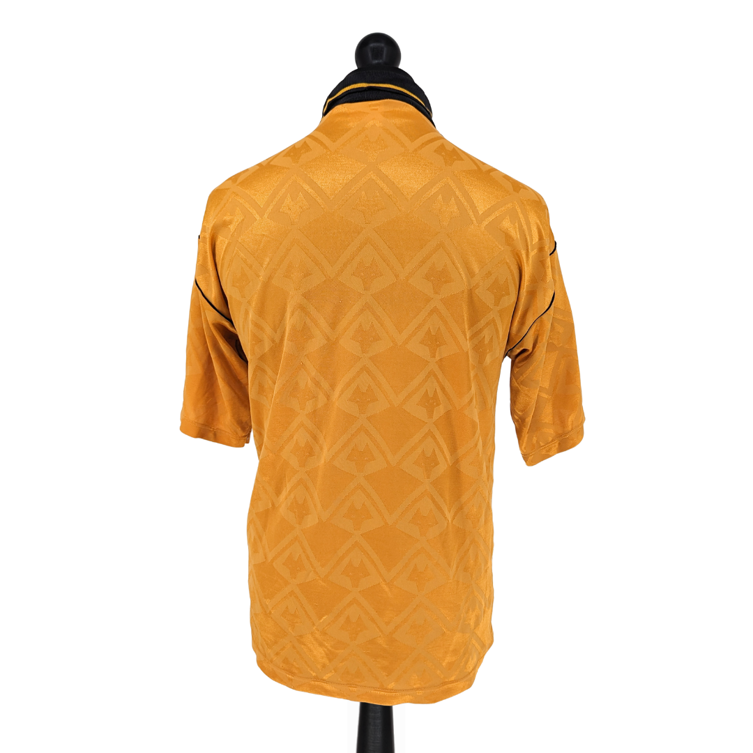 Wolverhampton Wanderers home football shirt 1990/92 - (L)