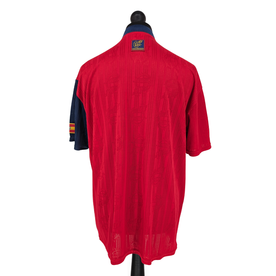 Spain home football shirt 1996/98 - (XL)