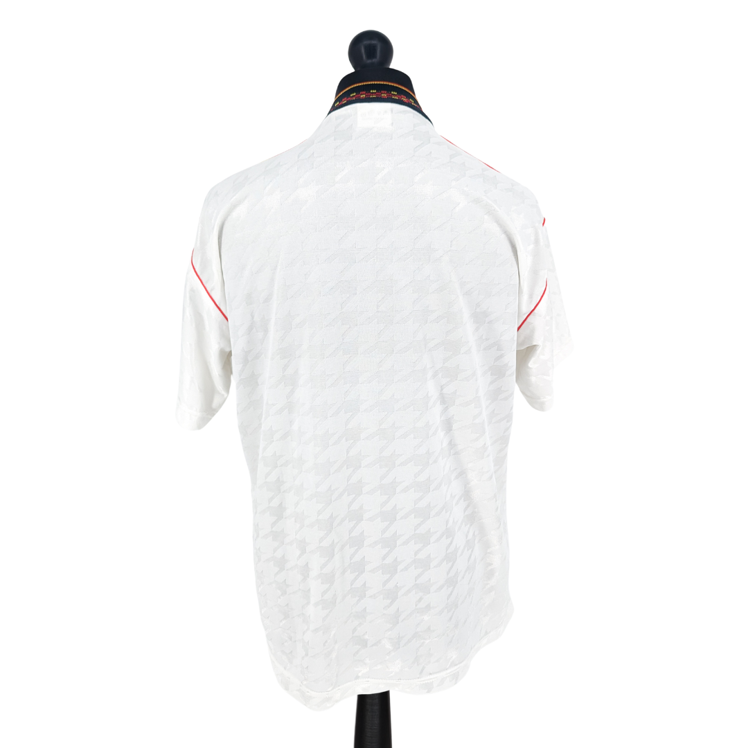 Partick Thistle away football shirt 1990/91