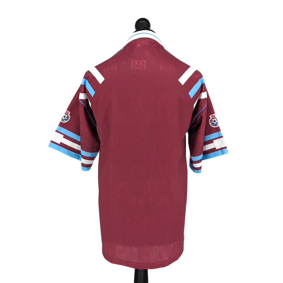 West Ham United home football shirt 1991/92 - (L)