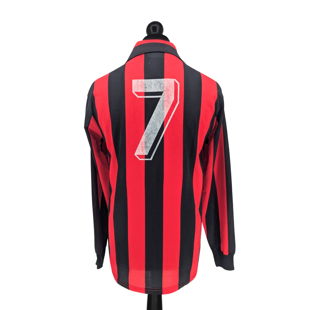 AC Milan home football shirt 1989/90 - (XL)
