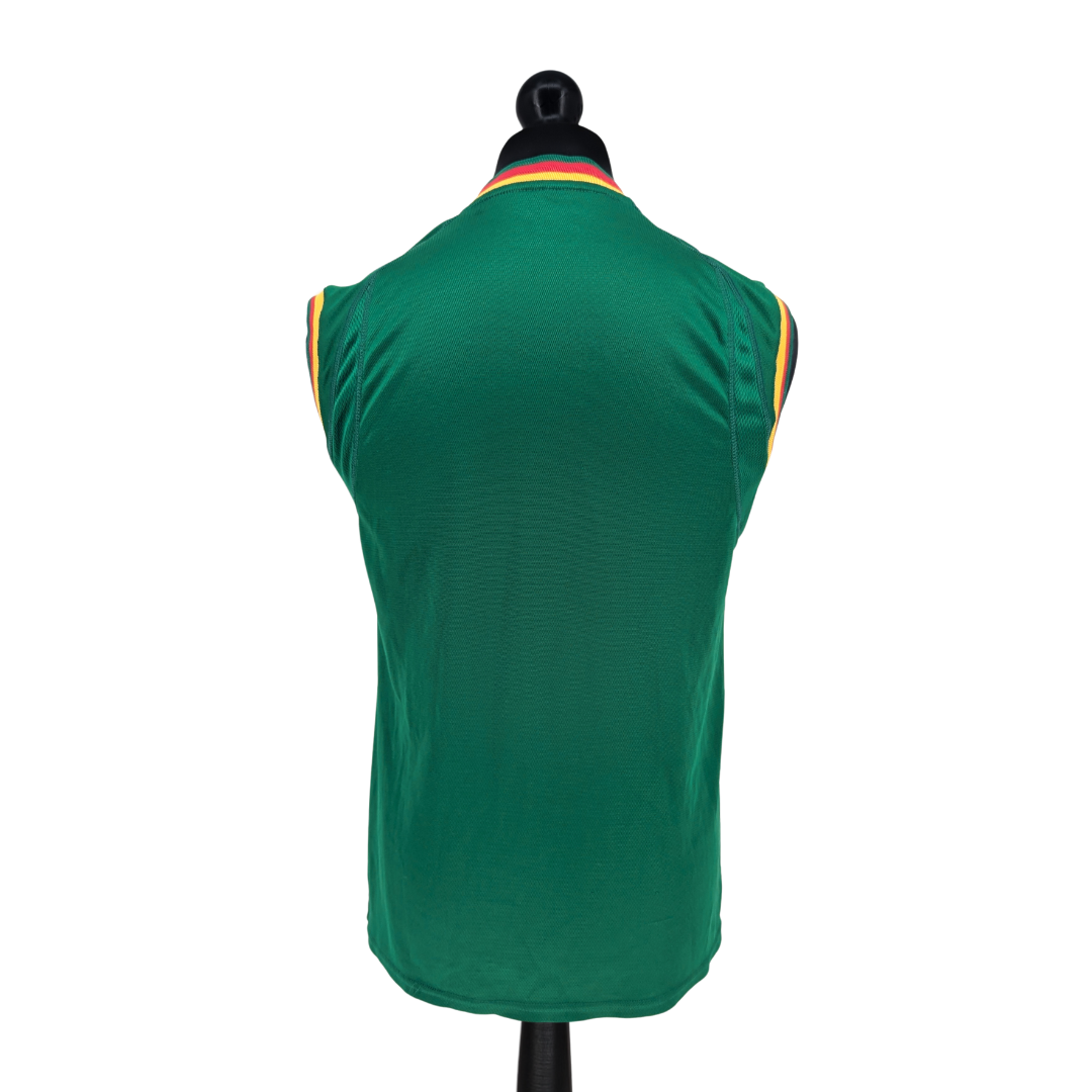 Cameroon home football shirt 2002 - (L)