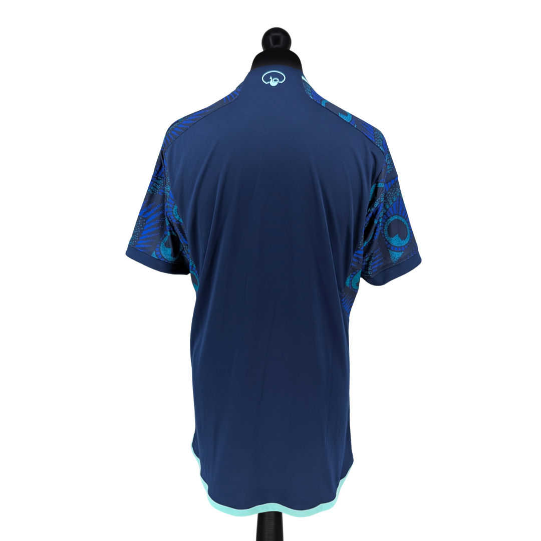 Leeds United away football shirt 2023/24
