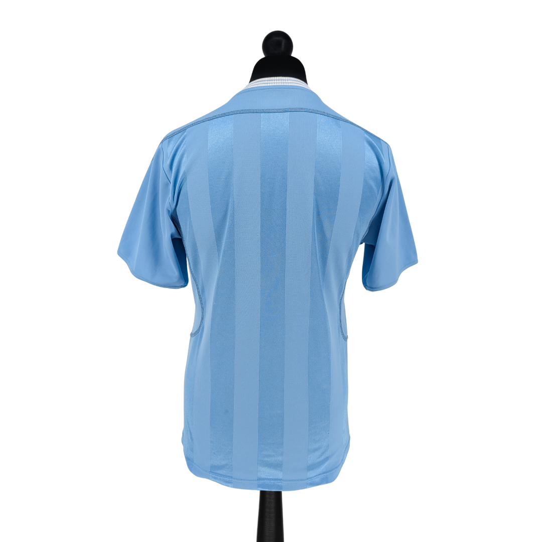 Manchester City signed home football shirt 2003/04