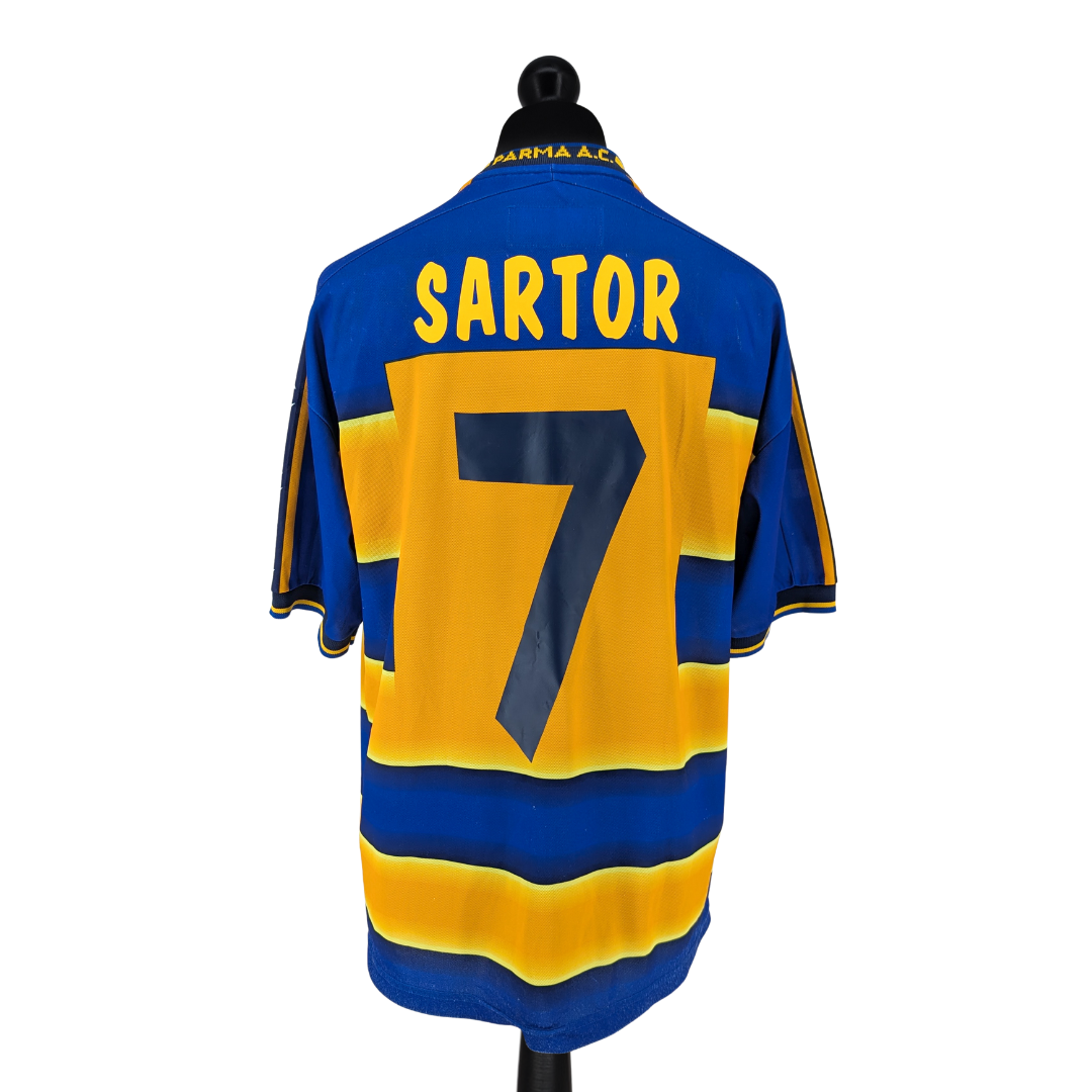 Parma home football shirt 2001/02 - (L)