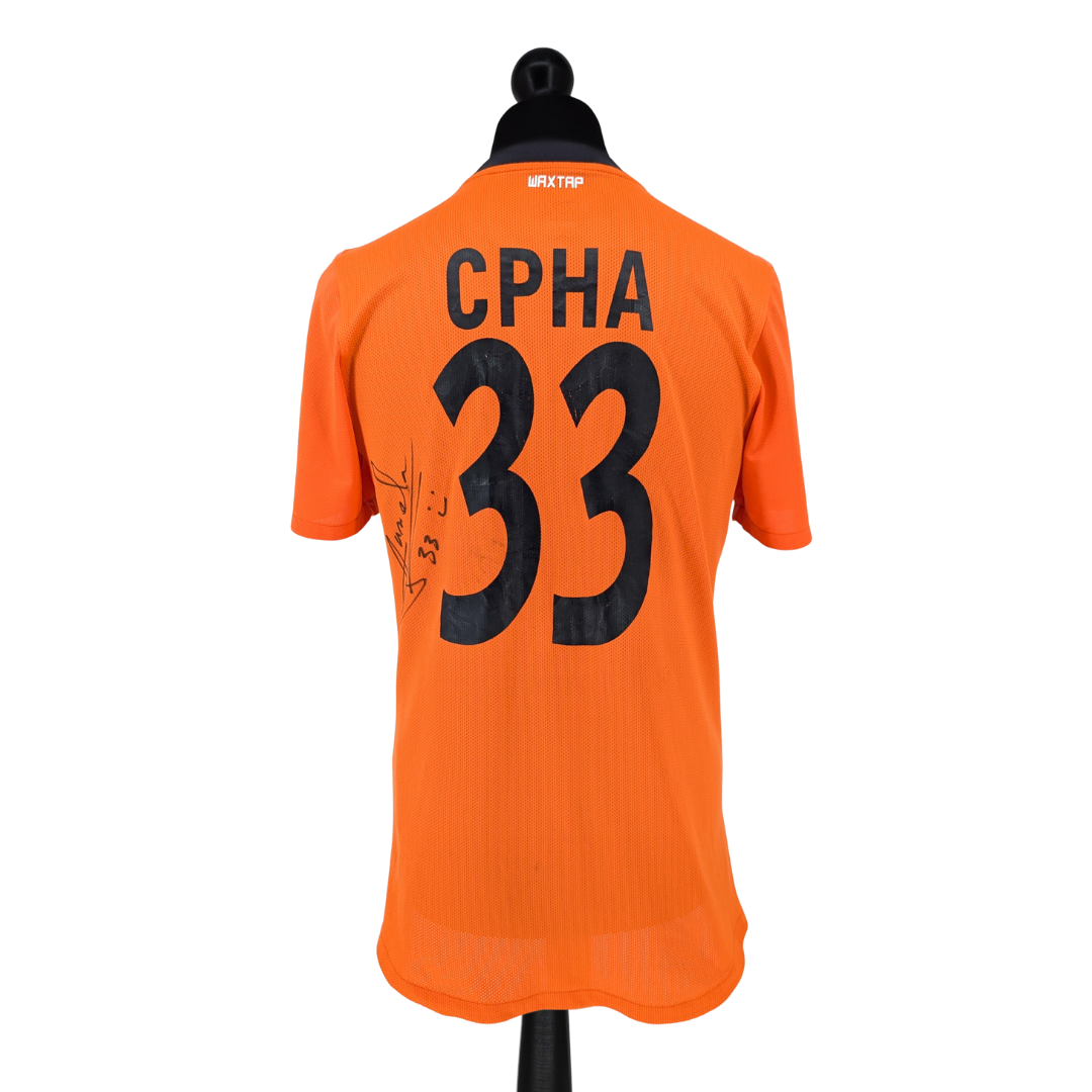 Shakhtar Donetsk signed home football shirt 2011/13 - (L)
