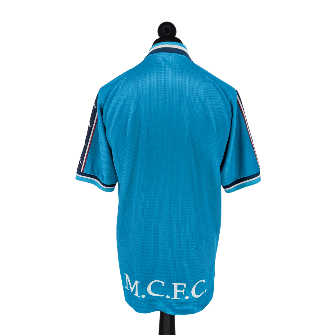 Manchester City home football shirt 1997/99 - (L)