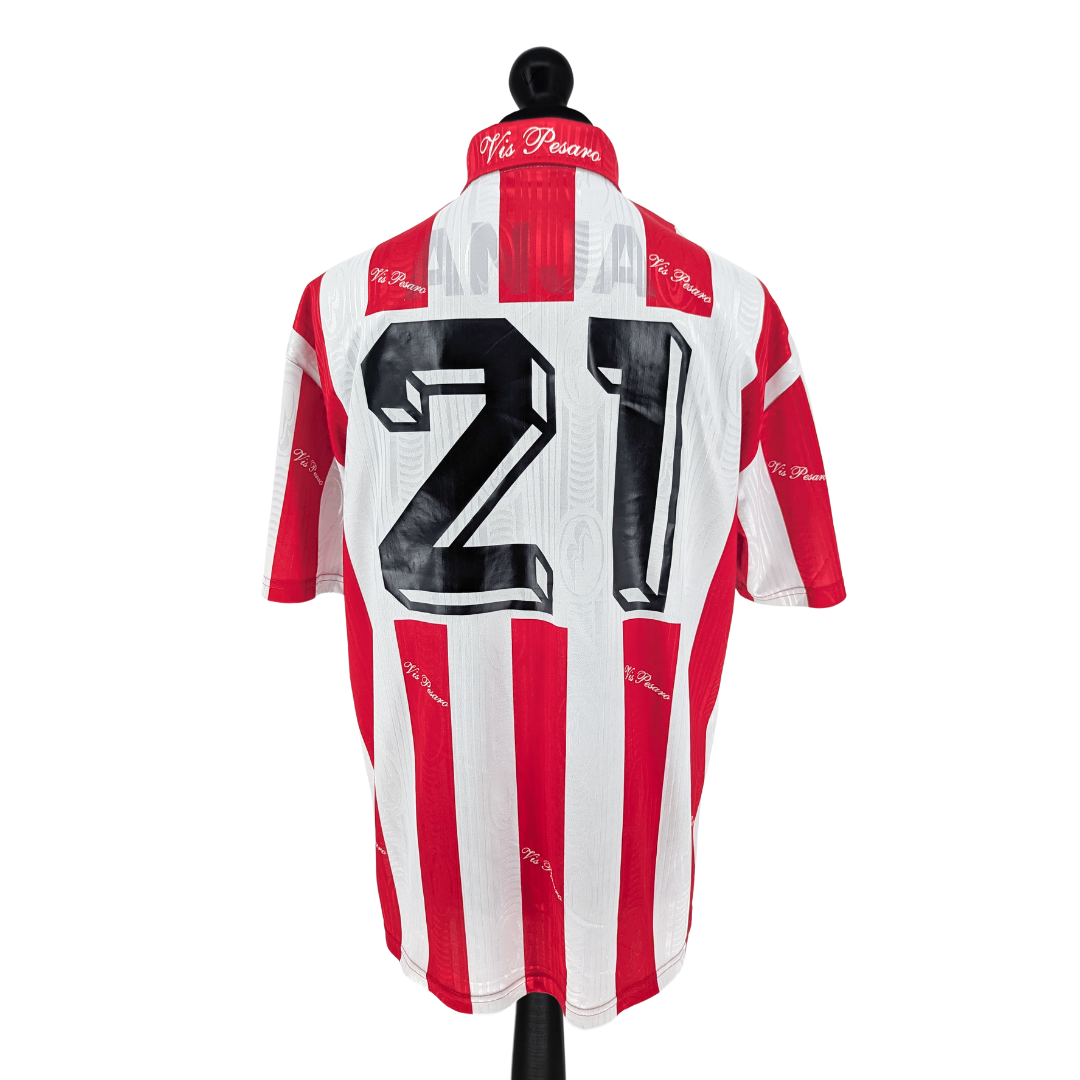 Vis Pesaro home football shirt 2001/02 - (XL)