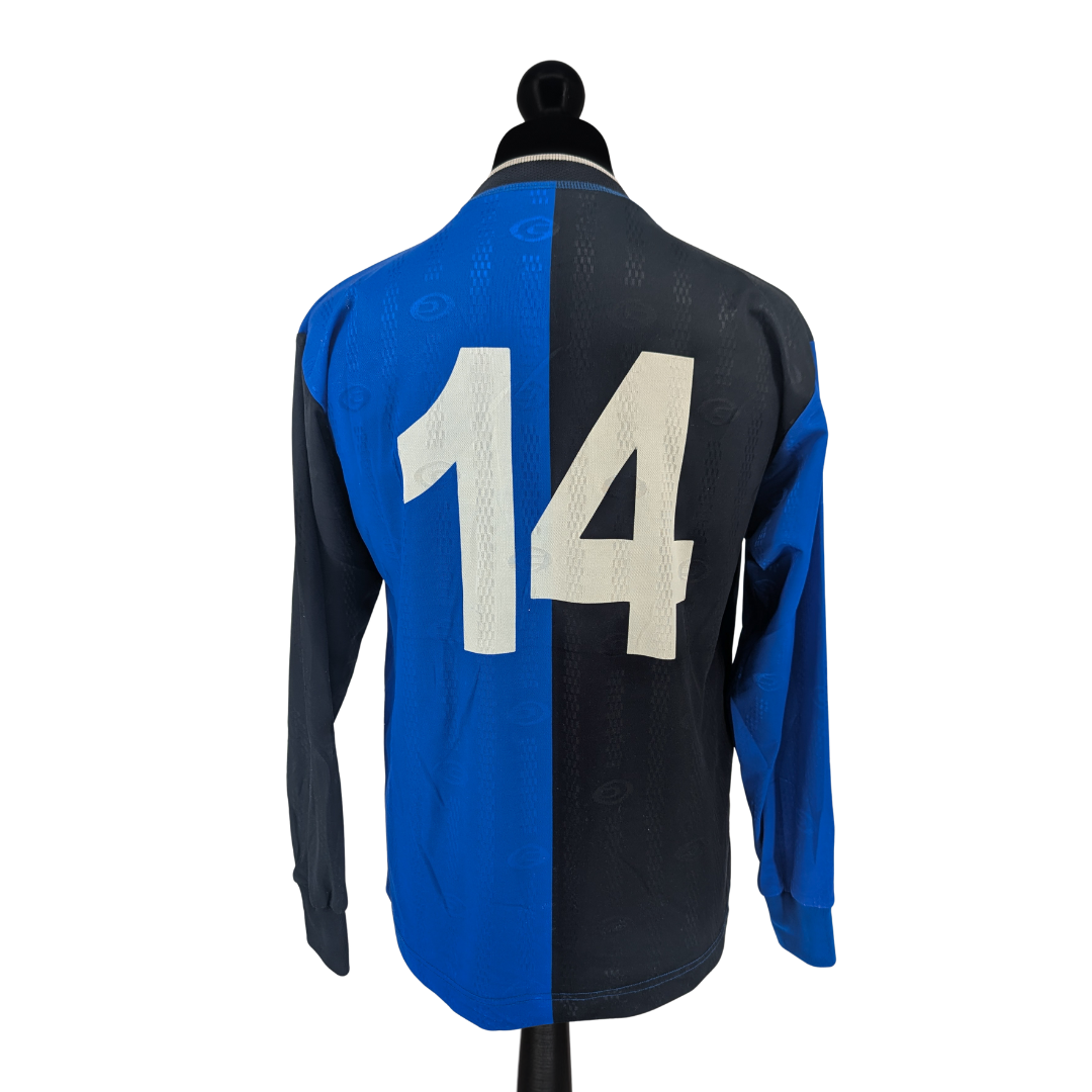 Inter 2000 Comiziano home football shirt 2004/05 - (M)