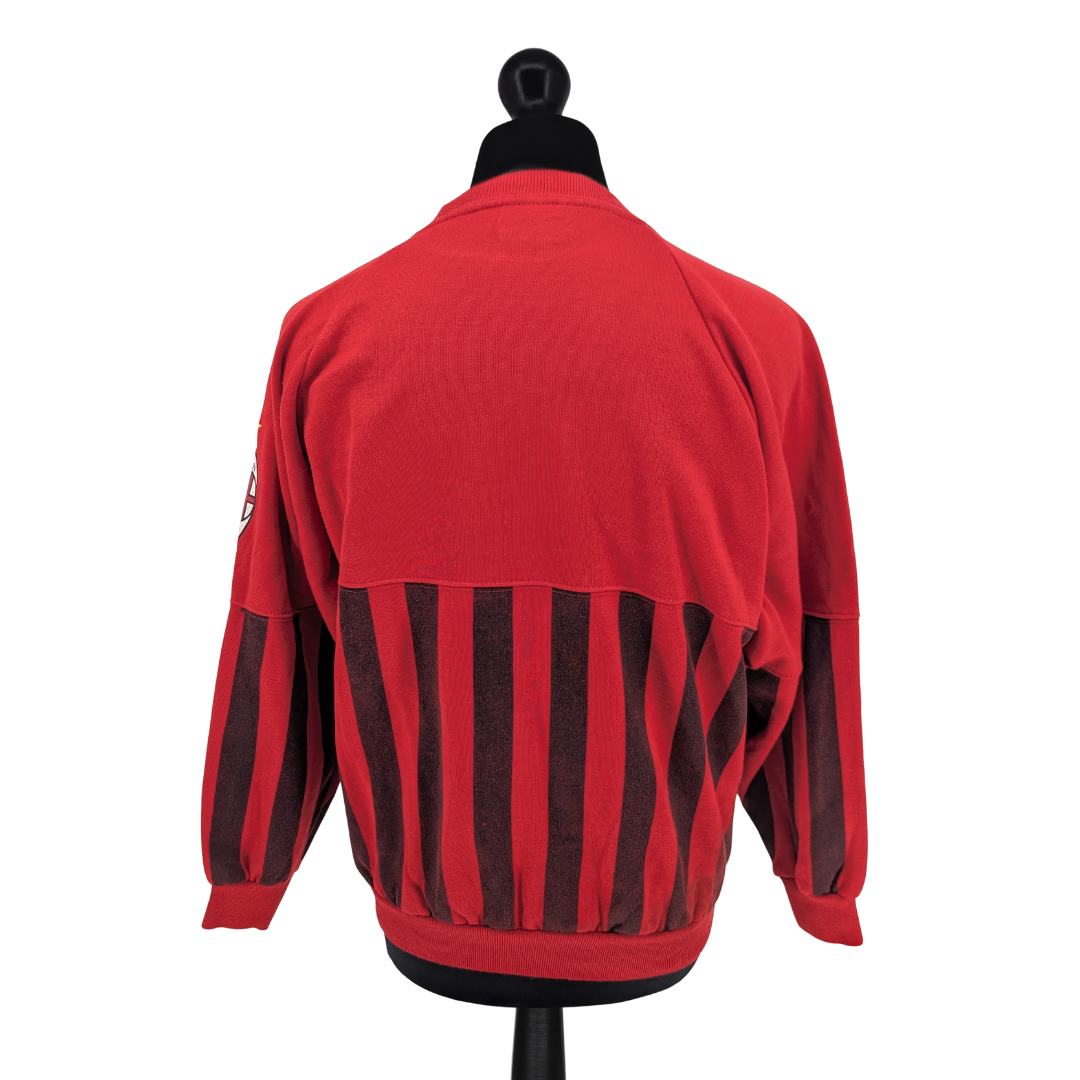 AC Milan football sweatshirt 1990/91 - (M)