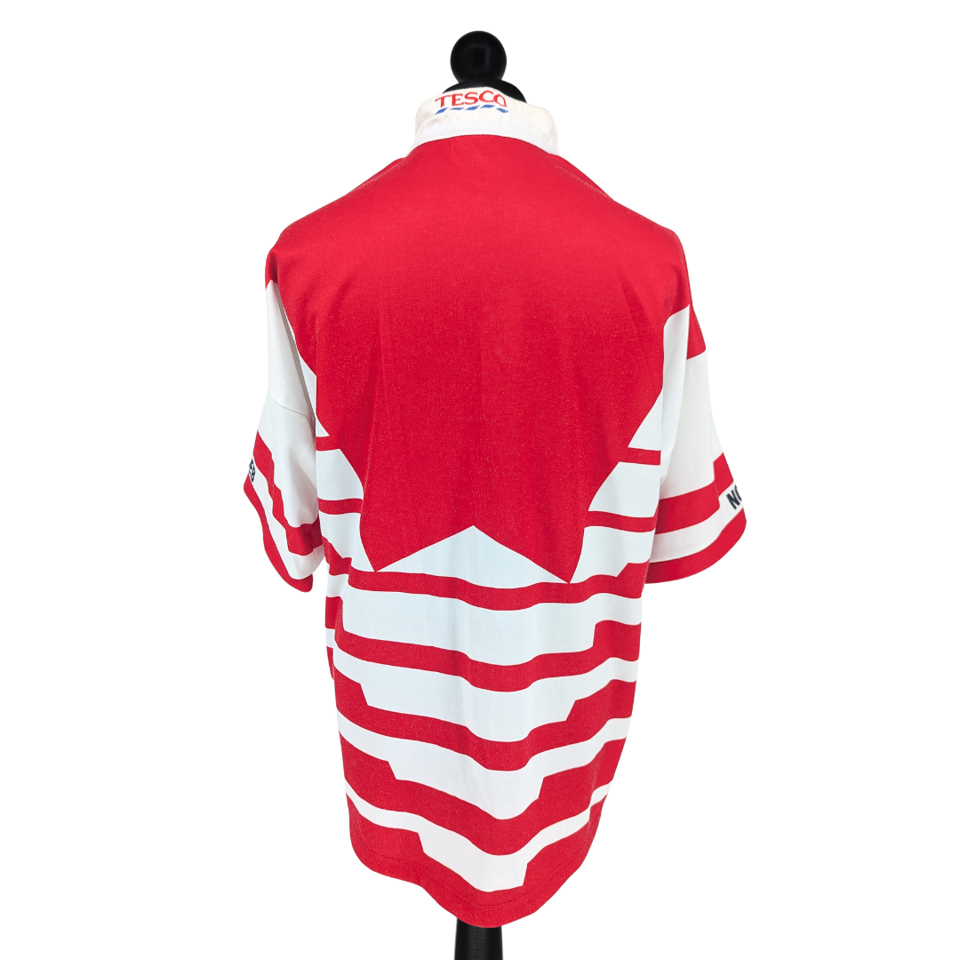 Wigan Warriors home rugby shirt 1998/99 - (XL)