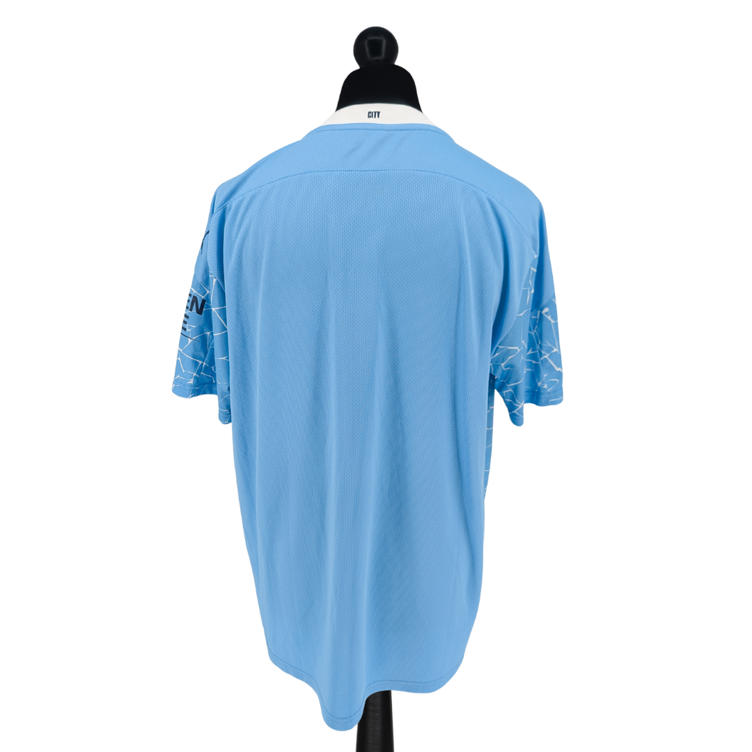 Manchester City home football shirt 2020/21 - (XXL)