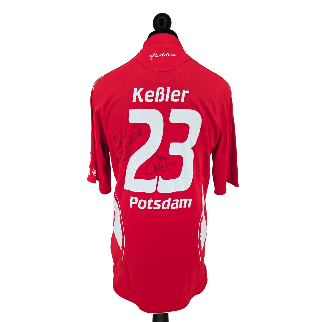 Torpedo Potsdam signed away football shirt 2009/10 - (W(L))