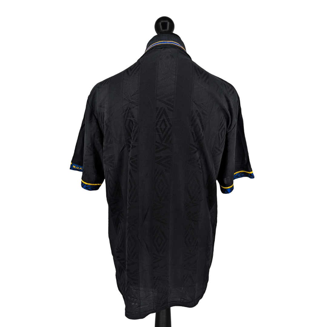 Manchester United away football shirt 1993/95 - (L)