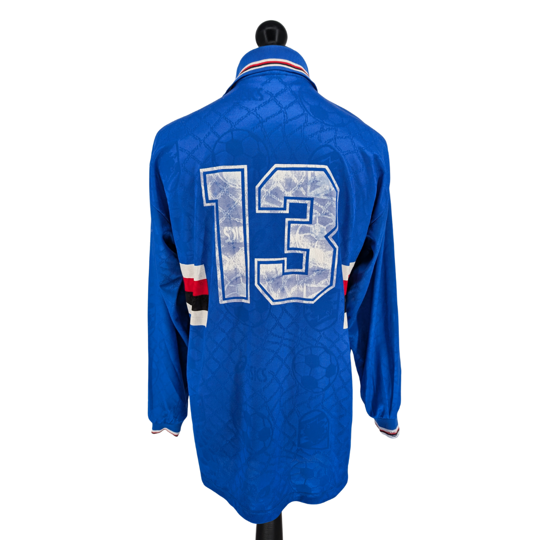 Sampdoria home football shirt 1995/96 - (XL)