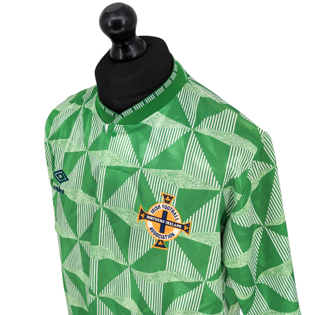 Northern Ireland home football shirt 1990/92 - (L)