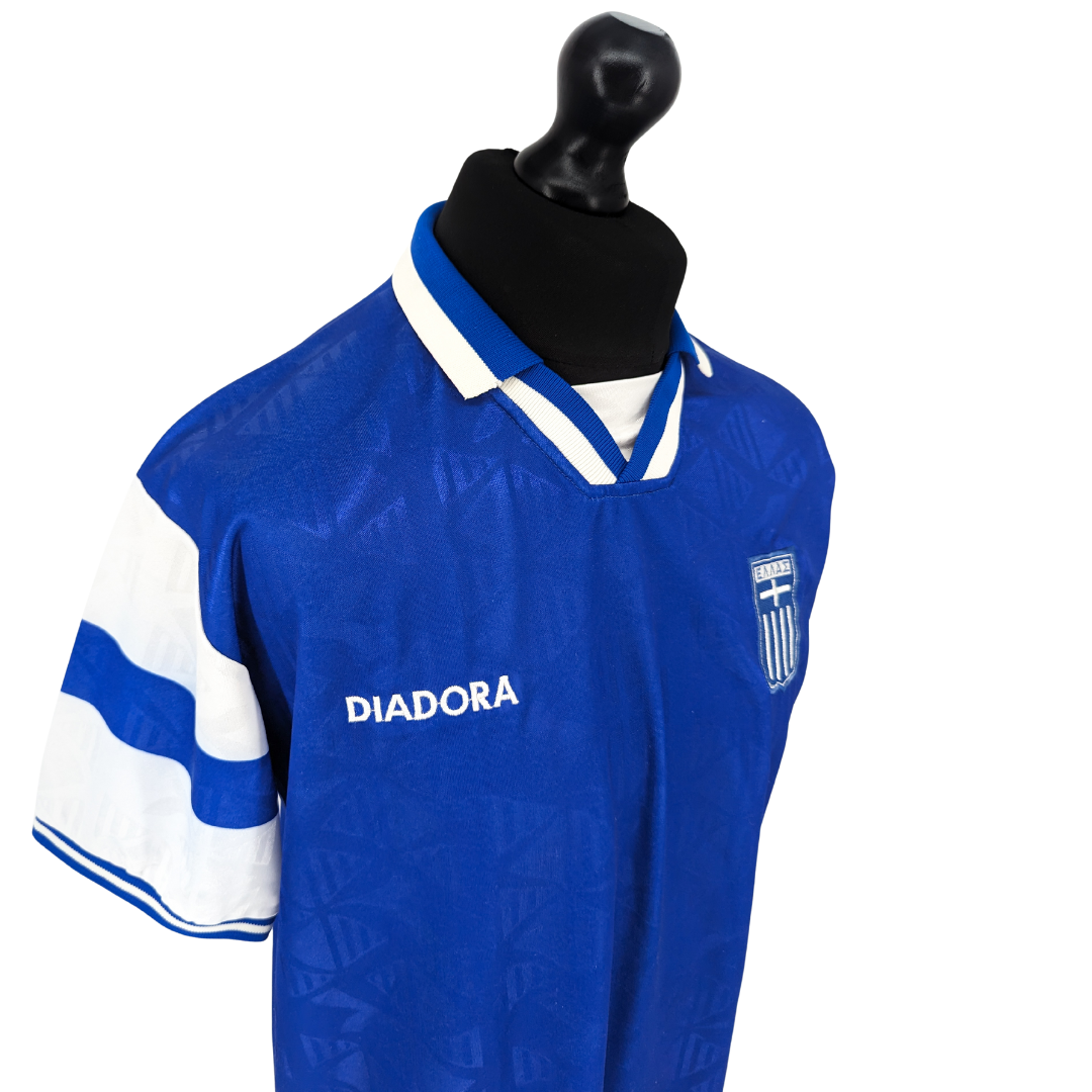 Greece home football shirt 1997/98 - (L)