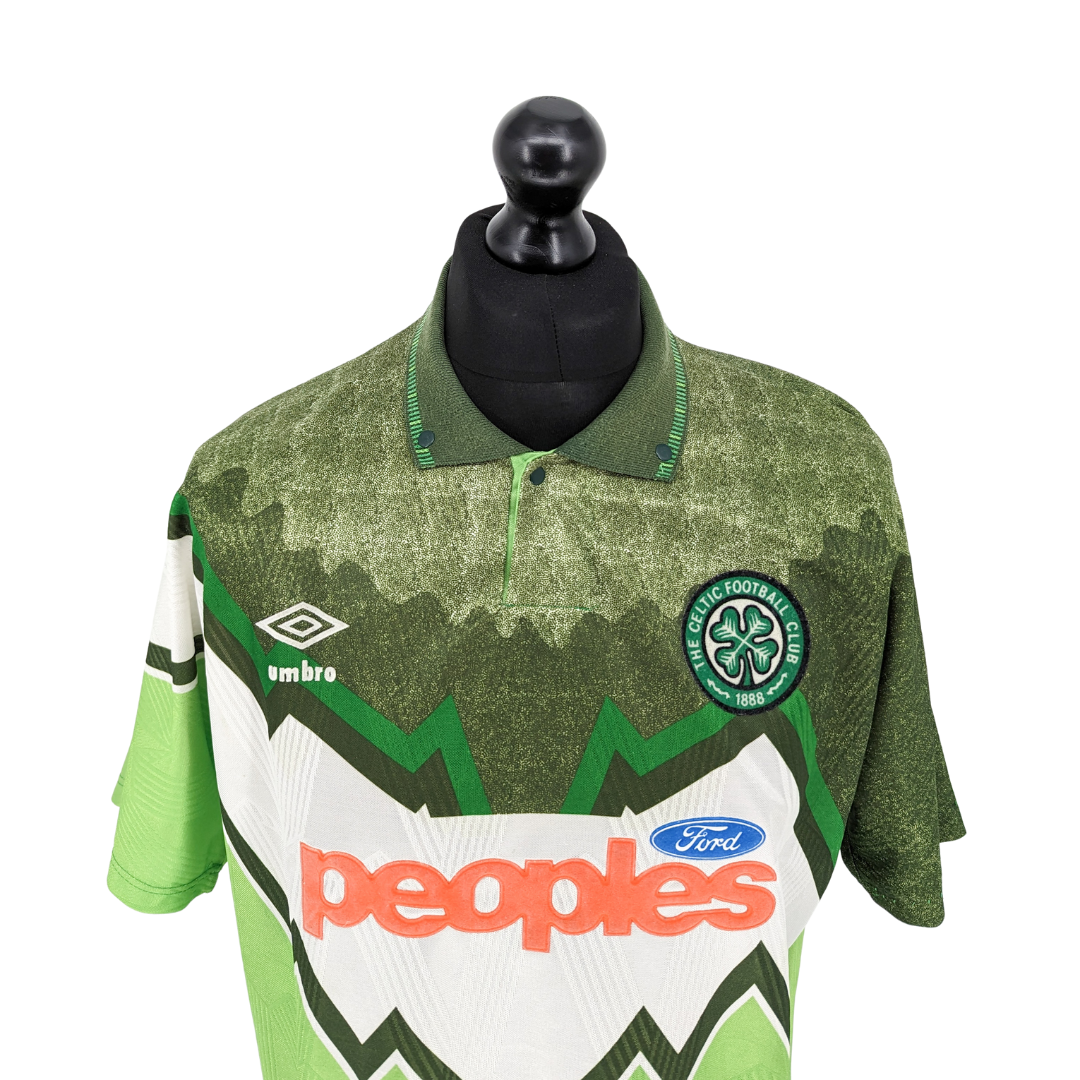 Celtic away football shirt 1991/92