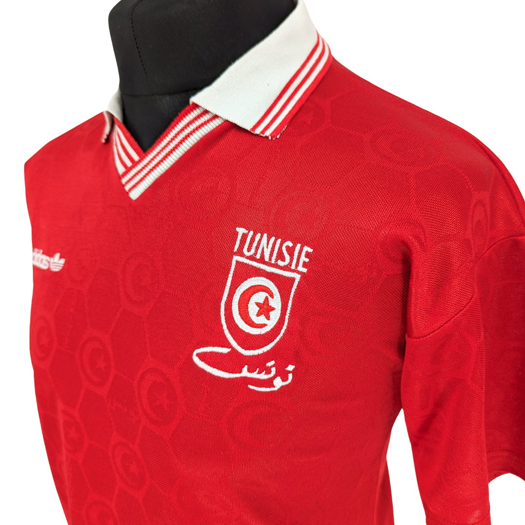 Tunisia away football shirt 1992/94
