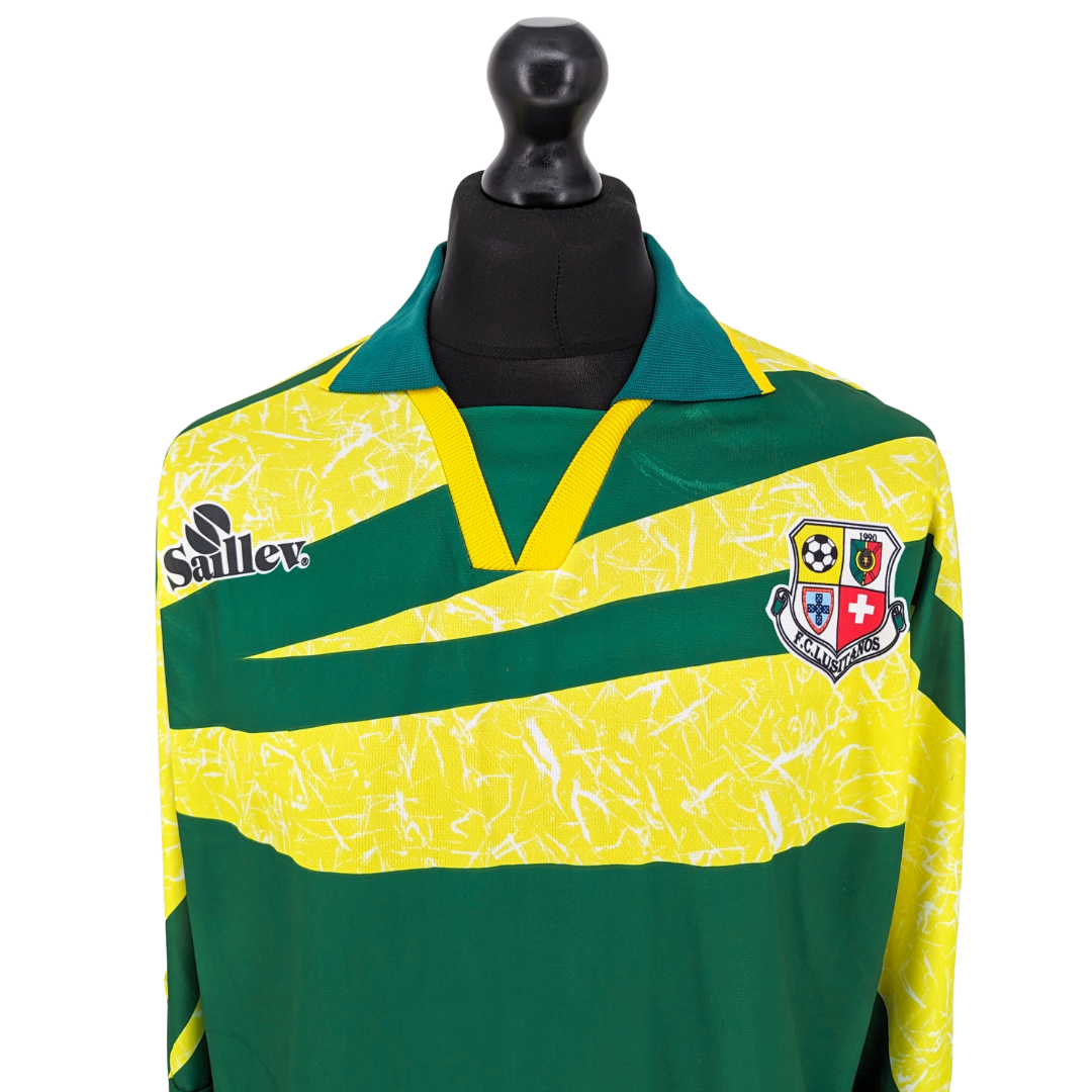 FC Lustianos de Samedan home football shirt 2000/01