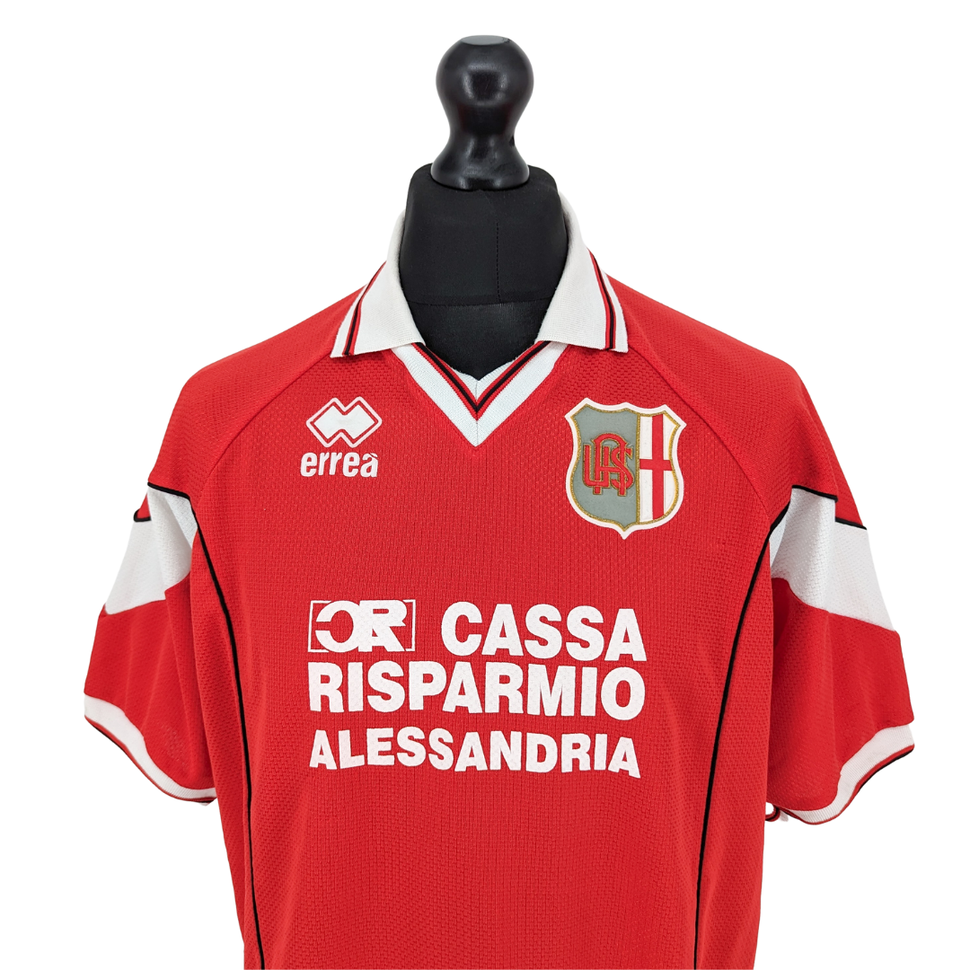 US Alessandria away football shirt 2000/01