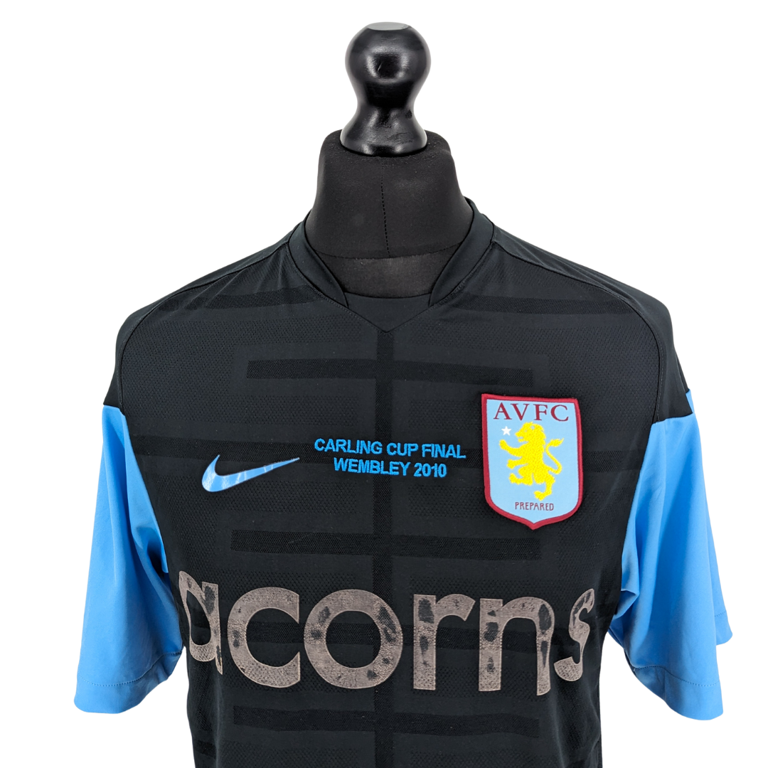 Aston Villa 'League Cup Final' training football shirt 2010