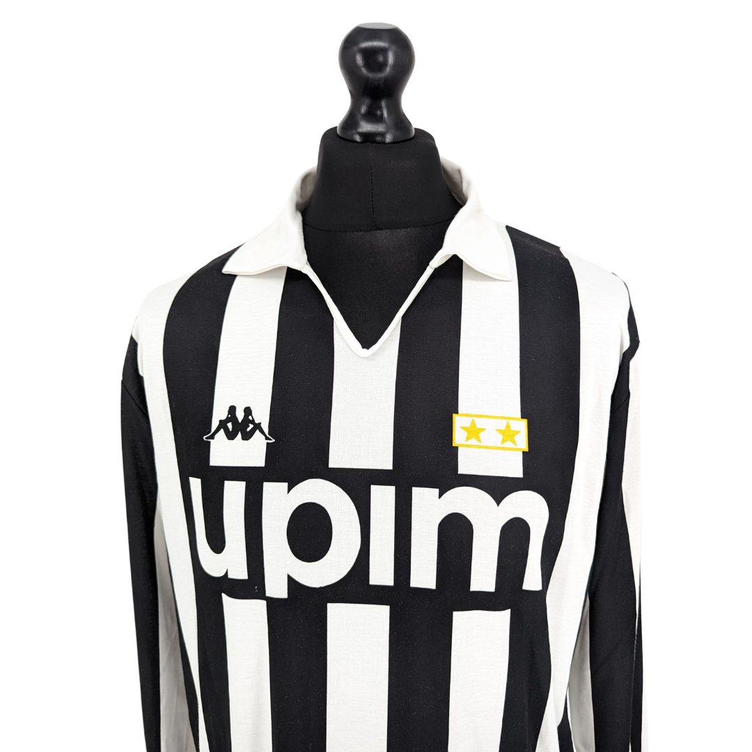 Juventus home football shirt 1989/90 - (XL)