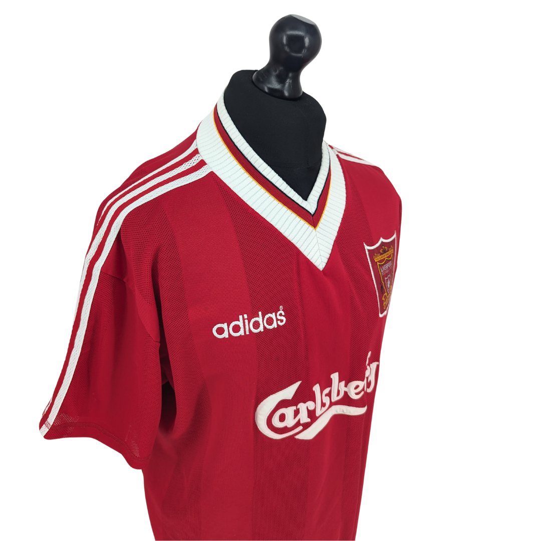 Liverpool home football shirt 1995/96 - (XXL)