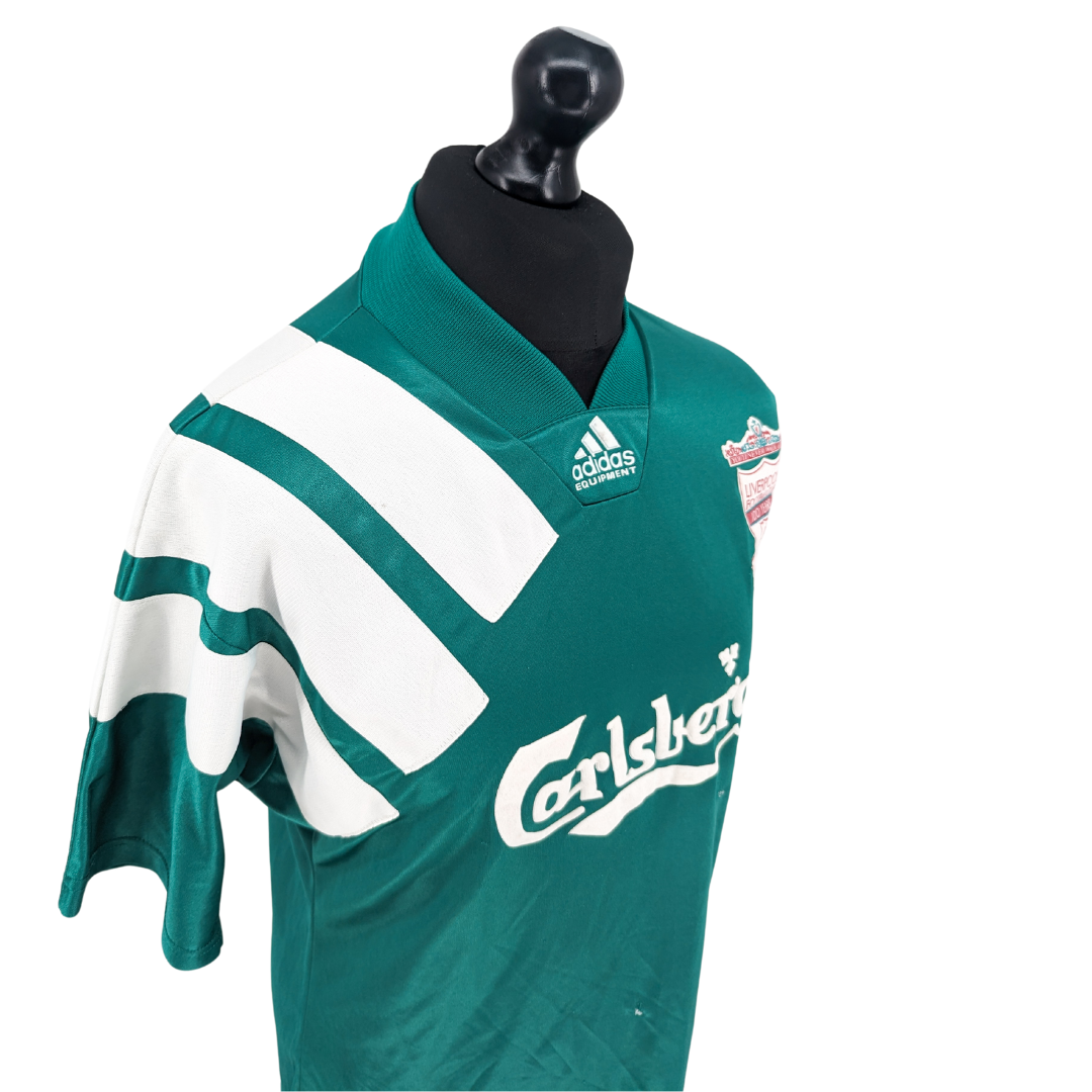 Liverpool away football shirt 1992/93 - (L)