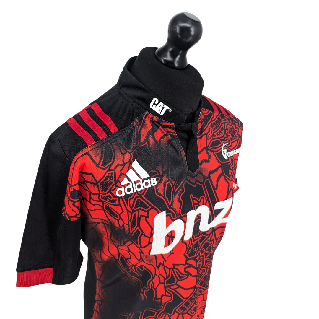 Crusaders home rugby shirt 2018 - (M)