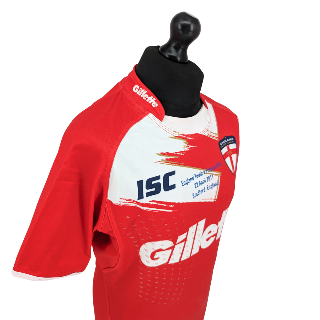 England signed away rugby shirt 2011