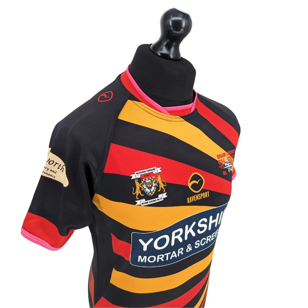 Shaw Cross Sharks home rugby shirt 2017 - (S)