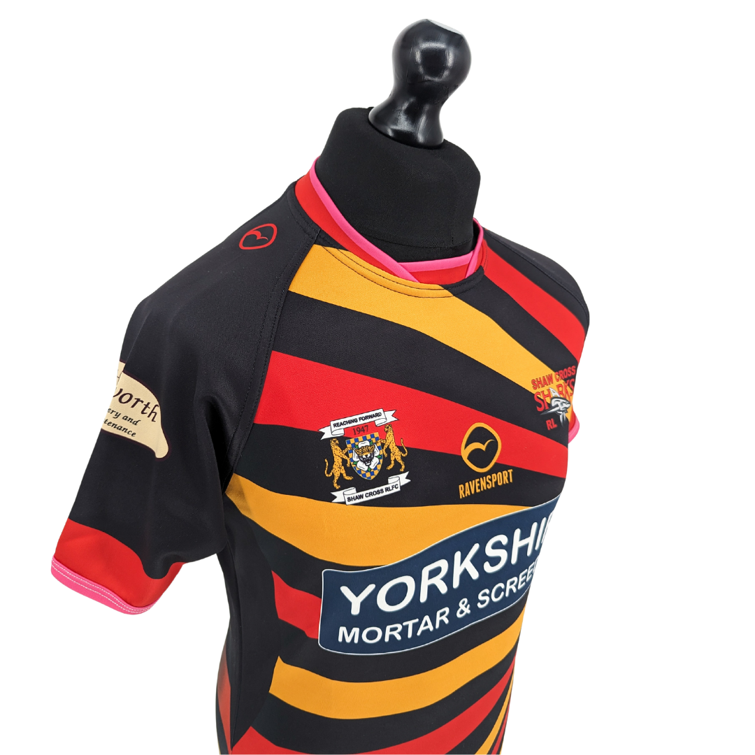 Shaw Cross Sharks home rugby shirt 2017